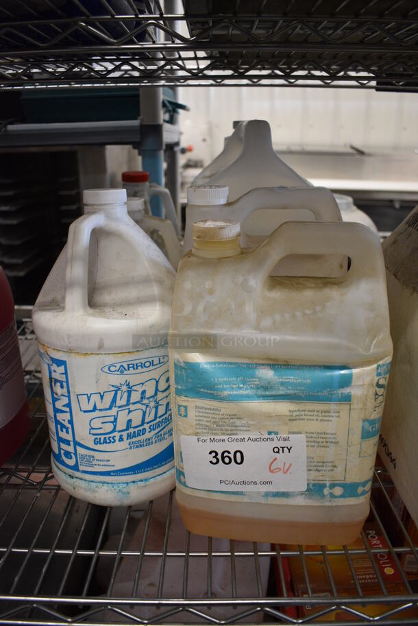 6 Various Cleaners; Glass Cleaner, Degreaser. 6 Times Your Bid!  - Image 1 of 7