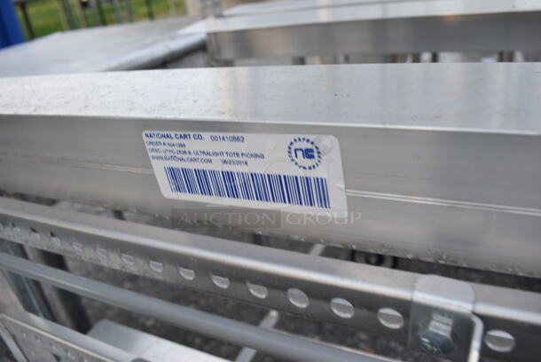 National Cart Metal Commercial Transport Cart on Commercial Casters. 25x42x48 - Image 4 of 5