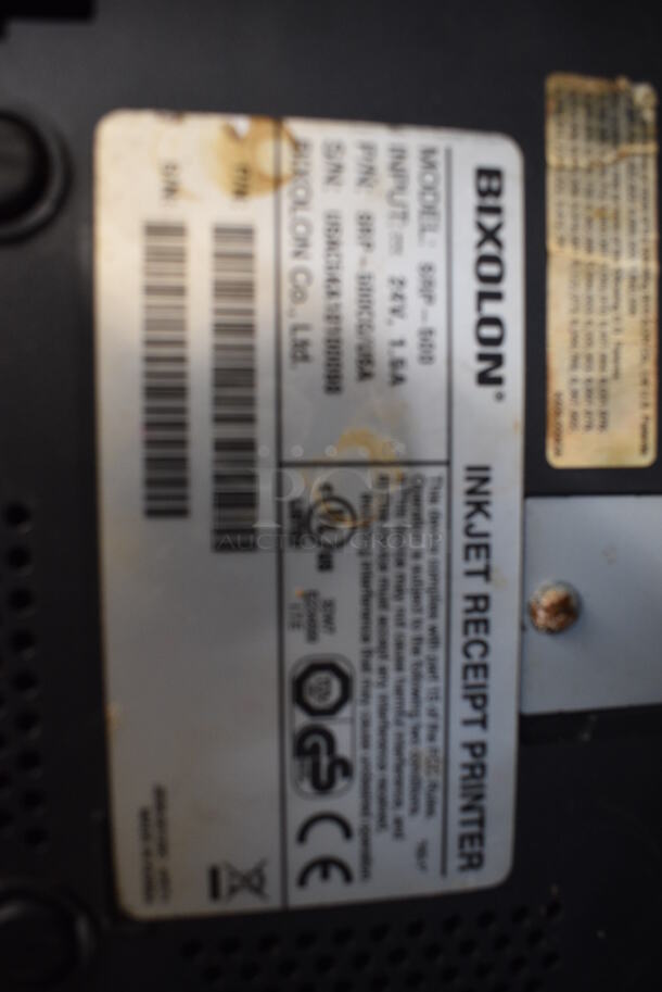 Bixolon Model SRP-500 Receipt Printer. 6.5x8x6 - Image 5 of 6