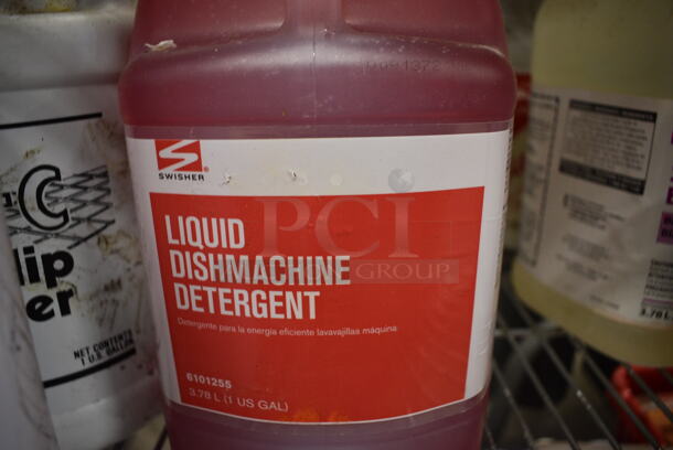 2 Jugs of Swisher Liquid Dishmachine Detergent. 6x6x12. 2 Times Your Bid! - Image 3 of 3
