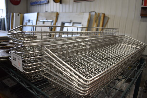 16 Metal Baskets. 6.5x26.5x2. 16 Times Your Bid! - Image 2 of 2