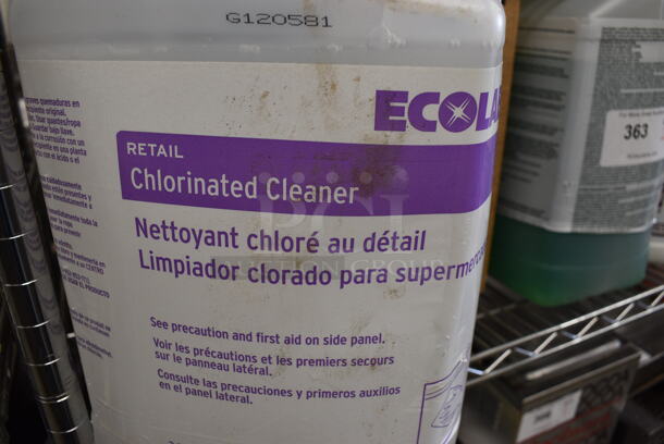 4 Ecolab Chlorinated Cleaner Jugs. 7x9x14. 4 Times Your Bid! - Image 2 of 3