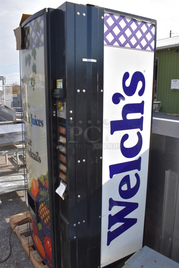 NICE! Metal Commercial Beverage Vending Machine w/ Bill Acceptor. 37x29x72. Cannot Test - Unit Trips Breaker - Image 8 of 9