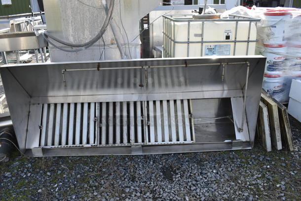 7.5' Stainless Steel Commercial Grease Hood w/ Filters. 90x36x24 - Image 4 of 6