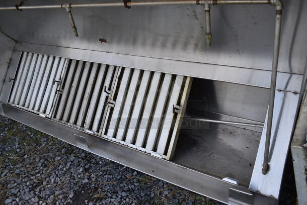 7.5' Stainless Steel Commercial Grease Hood w/ Filters. 90x36x24 - Image 5 of 6