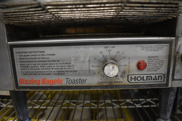 NICE! Holman Model B910 Stainless Steel Commercial Countertop Electric Conveyor Toaster Oven. 208 Volts, 1 Phase. 14x27x14 - Image 3 of 4