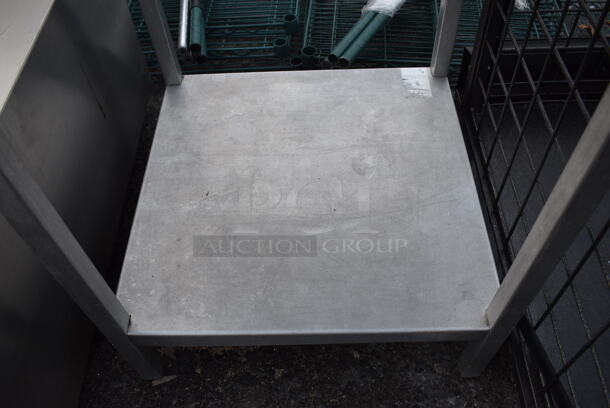 Stainless Steel Commercial Table w/ Undershelf. 22x22x32 - Image 3 of 3