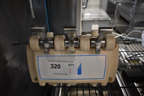 Taylor Poly and Metal Front Panel to Ice Cream Machine. 12x20x8 - Image 1 of 3