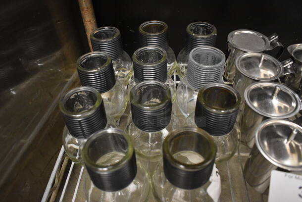 11 Tea Beverage Glasses. 3.5x3.5x4.5. 11 Times Your Bid! - Image 2 of 3