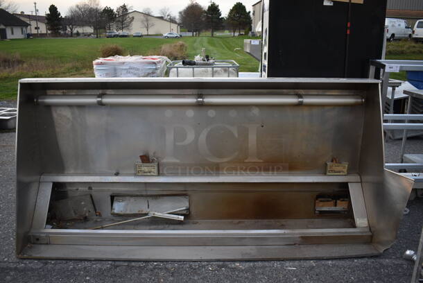 Stainless Steel Commercial Grease Hood. 103x48x24