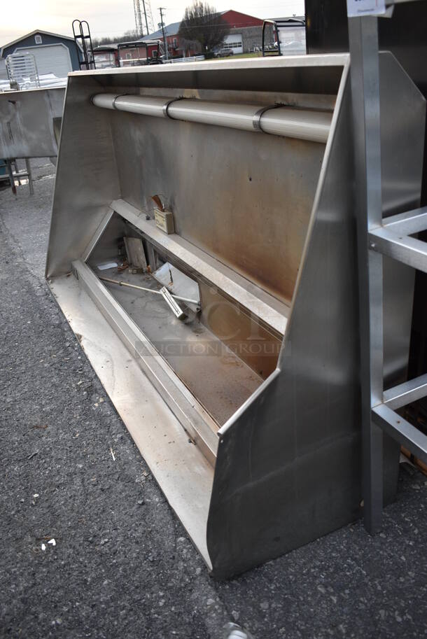 Stainless Steel Commercial Grease Hood. 103x48x24 - Image 5 of 5