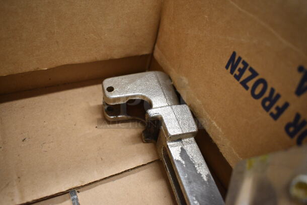 ALL ONE MONEY! Lot of Various Metal Pieces to Commercial Can Opener and Mount! - Image 2 of 3
