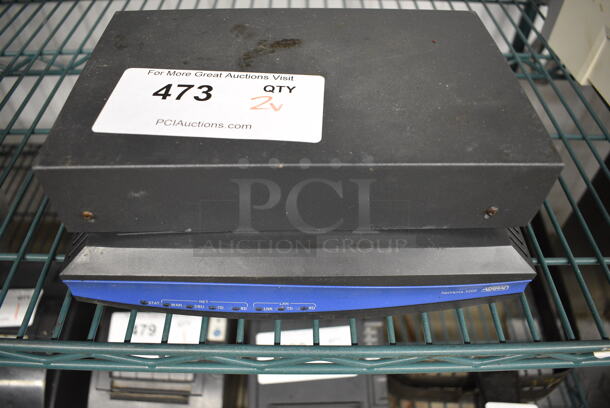 2 Various Peleco Video Switcher and NetVanta Unit. 5.5x9x2, 9.5x6.5x2. 2 Times Your Bid! - Image 1 of 4