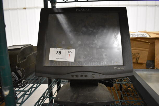 Planar Model PT1510MX-BK 15" POS Monitor.  - Image 1 of 3