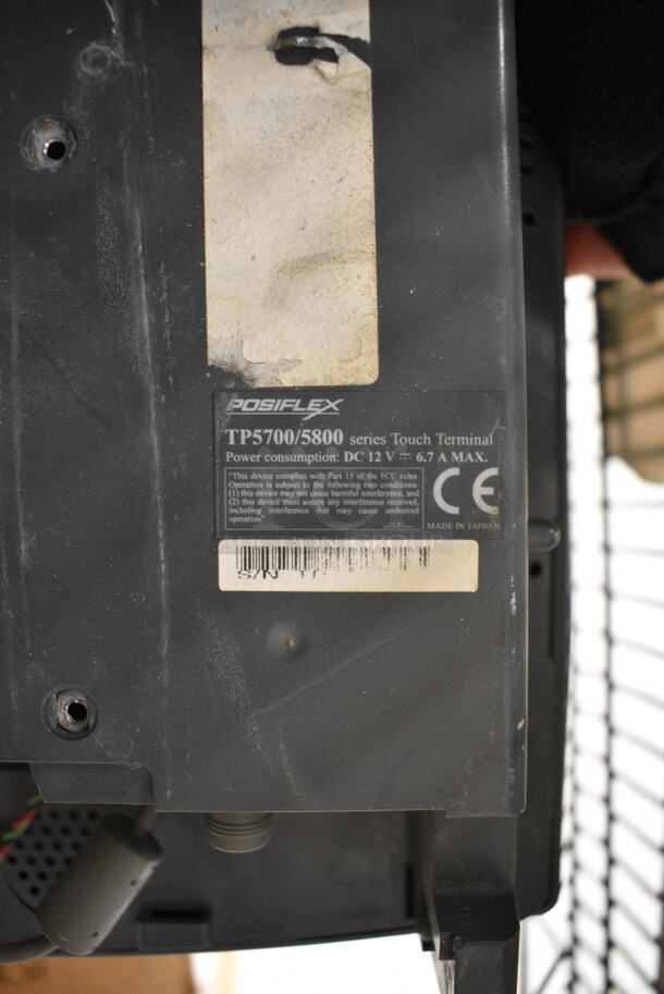 Posiflex Model TP5700/5800 15" POS Monitor - Image 3 of 3