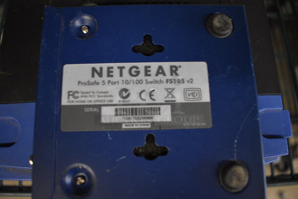 3 Various Items; Netgear Fast Ethernet Switch and 2 Linksys EtherFast Cable DSL. 7x6x2, 4x4x1. 3 Times Your Bid! - Image 3 of 7