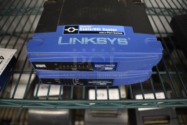 3 Various Items; Netgear Fast Ethernet Switch and 2 Linksys EtherFast Cable DSL. 7x6x2, 4x4x1. 3 Times Your Bid! - Image 4 of 7