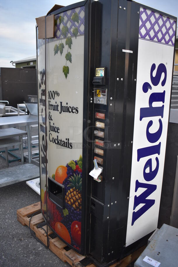 NICE! Metal Commercial Beverage Vending Machine w/ Bill Acceptor. 37x29x72. Cannot Test - Unit Trips Breaker - Image 2 of 9