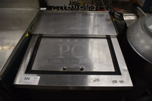 NICE! Continental Model CGC24 Stainless Steel Commercial Back Bar Cooler w/ Sliding Lid. 115 Volts, 1 Phase. 24x27.5x35. Tested and Working! - Image 3 of 6