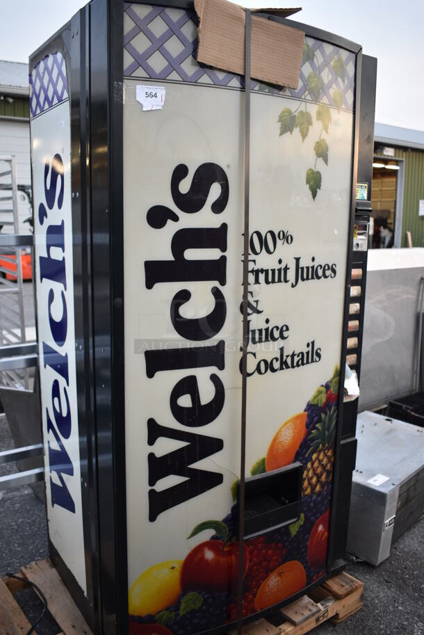 NICE! Metal Commercial Beverage Vending Machine w/ Bill Acceptor. 37x29x72. Cannot Test - Unit Trips Breaker - Image 3 of 9