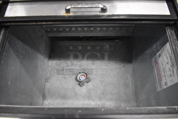 NICE! Continental Model CGC24 Stainless Steel Commercial Back Bar Cooler w/ Sliding Lid. 115 Volts, 1 Phase. 24x27.5x35. Tested and Working! - Image 5 of 6