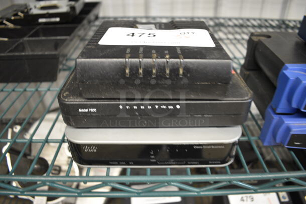 3 Various Items Incluidng Routers. Includes 4.5x4.5x1.5. 3 Times Your Bid!