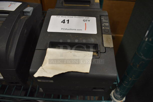 Epson Model M129H Receipt Printer. 6x8x6