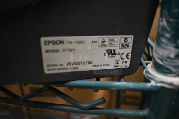 Epson Model M129H Receipt Printer. 6x8x6 - Image 4 of 4