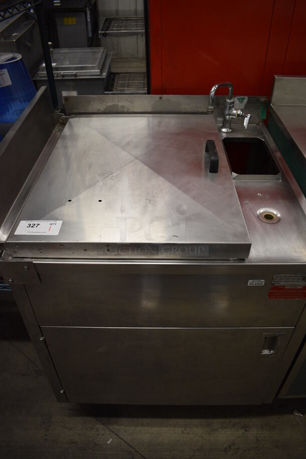 WOW! Stainless Steel Commercial Rethermalizer w/ Lid. 32x30x40