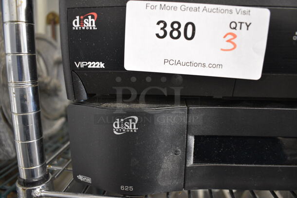 3 Various Dish Electronic Consoles. Includes 13x16x3.5. 3 Times Your Bid! - Image 3 of 4