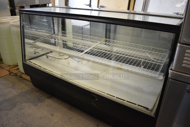 Metal Floor Style Dry Display Case Merchandiser. 77x34x48 - Image 2 of 3