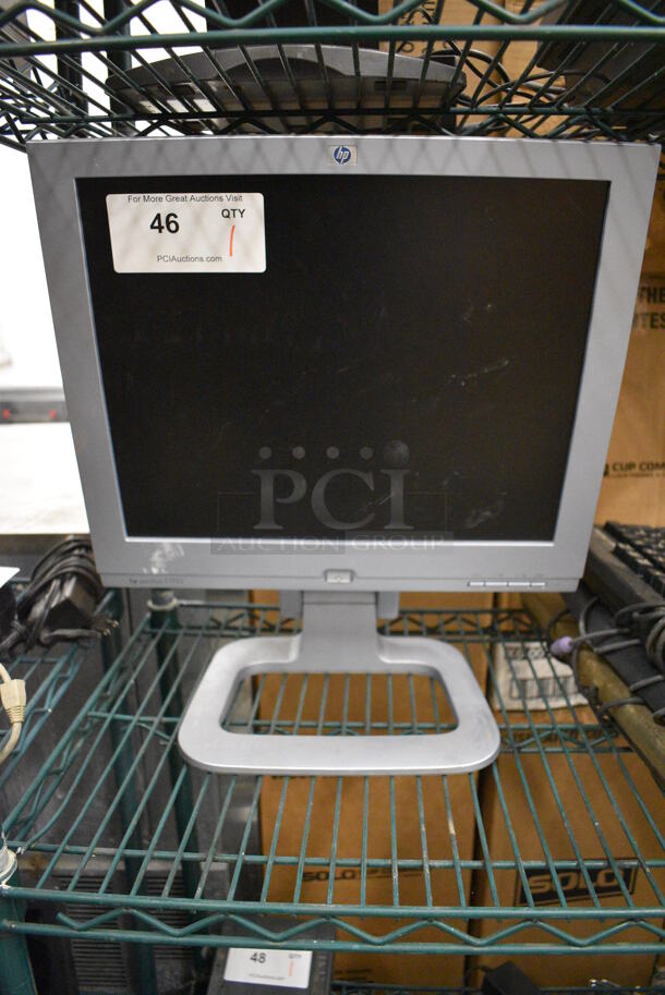 HP 17" Computer Monitor - Image 1 of 4