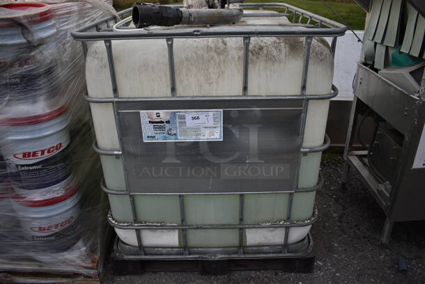 Sanifil Formula 42 Optically Enhanced Floor Cleaner in Pallet Tank. 39x47x41 - Image 1 of 8