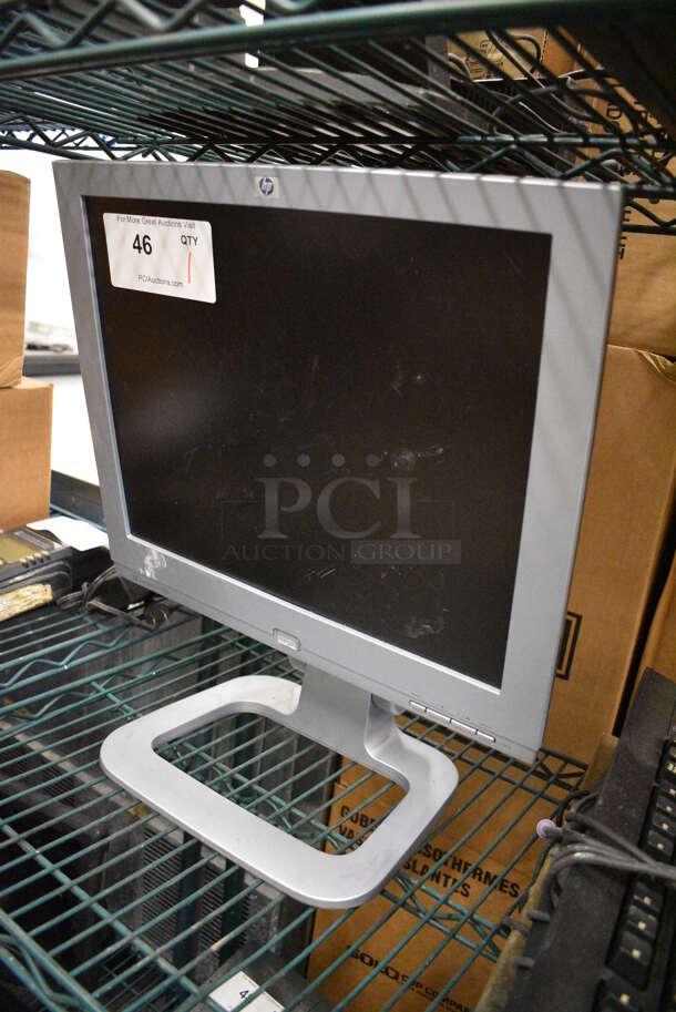 HP 17" Computer Monitor - Image 2 of 4