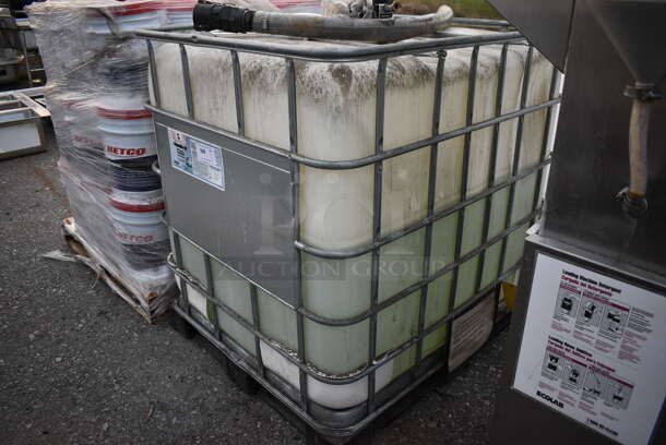 Sanifil Formula 42 Optically Enhanced Floor Cleaner in Pallet Tank. 39x47x41 - Image 2 of 8