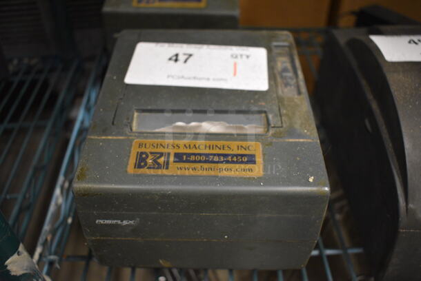 Posiflex Model PP7000 Receipt Printer. 6x8x6 - Image 1 of 3