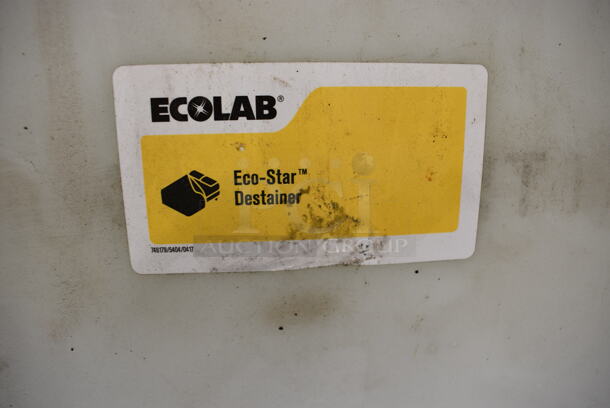 ENTIRE PALLET of 4 Ecolab Eco-Star Destainer Barrels. Appears To Be New. 23x23x35. 4 Times Your Bid! - Image 5 of 5
