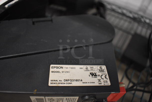 Epson Model M129C Receipt Printer. 6x8x6 - Image 5 of 6