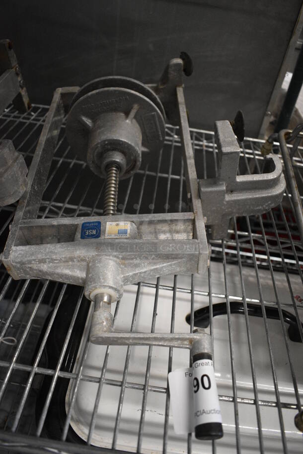 Nemco Metal Commercial Tuna Press / Strainer. 12x6x20 - Image 1 of 4