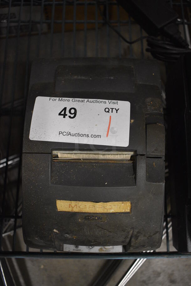 Epson Model M188B Receipt Printer. 6x10x6 - Image 4 of 7