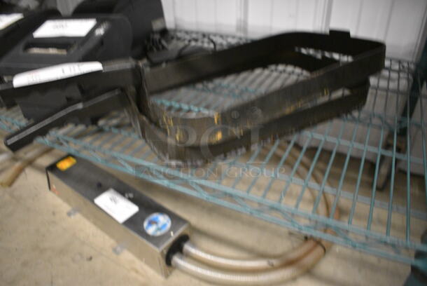 2 Metal Collars w/ Handle. 23x10x3.5. 2 Times Your Bid! - Image 3 of 3