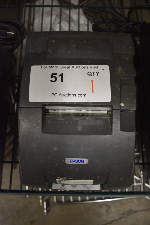 Epson Model M188B Receipt Printer. 6x10x6 - Image 4 of 6