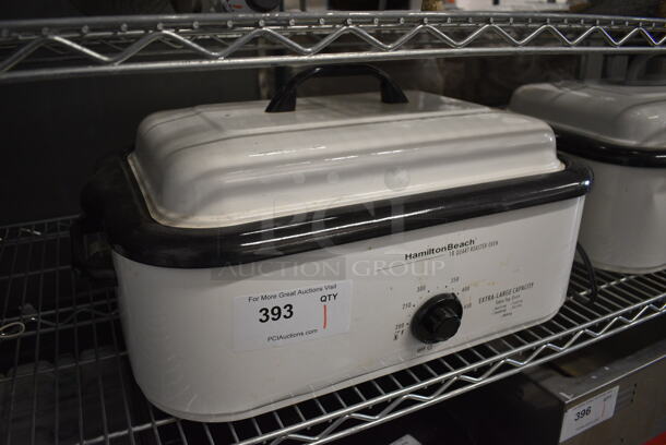 Hamilton Beach White Metal Countertop 18 Quart Roaster Oven. 22x15x10 - Image 3 of 4