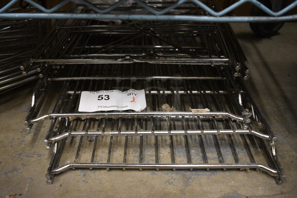 ALL ONE MONEY! Lot of Chrome Finish Racks! 12x24x1.5 - Image 1 of 4