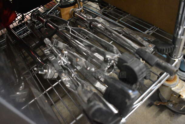 3 Various Metal Stand Bases. 3 Times Your Bid! - Image 3 of 5