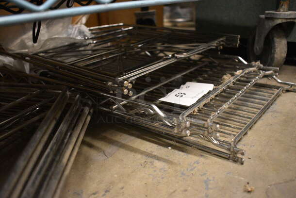 ALL ONE MONEY! Lot of Chrome Finish Racks! 12x24x1.5 - Image 4 of 4