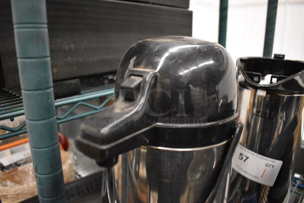 Chrome Finish Air Pot. 6x8x14 - Image 2 of 3