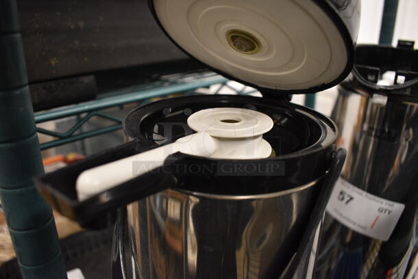 Chrome Finish Air Pot. 6x8x14 - Image 3 of 3