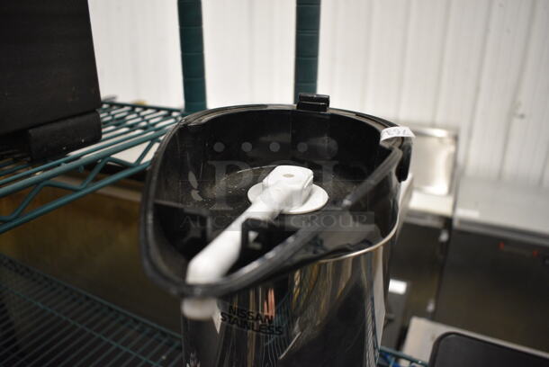 Chrome Finish Air Pot. No Lid. 6x8x12 - Image 2 of 2