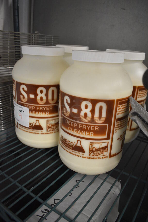 4 Jugs of Deep Fryer Cleaner. 6x6x10. 4 Times Your Bid! - Image 2 of 3